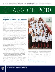 SMP 2018 Graduation Newsletter - Cover